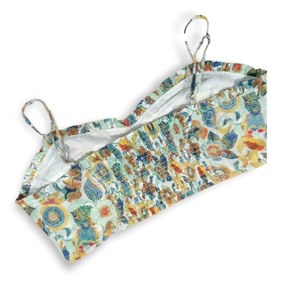 Anthropologie womens flower crop top XL - Picture 5 of 9